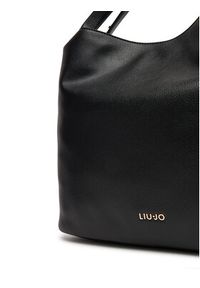Liu Jo Torebka Esc L Hobo AF5057 E0058 Czarny. Kolor: czarny. Materiał: skórzane #4