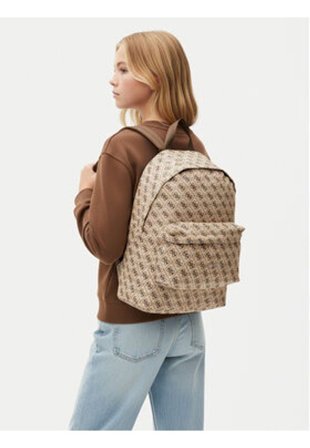 Guess Plecak H5YZ00 WGCS0 Beżowy. Kolor: beżowy. Materiał: materiał