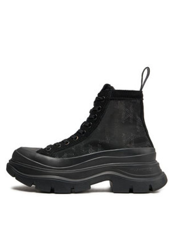 Karl Lagerfeld - KARL LAGERFELD Sneakersy KL42959G Czarny. Kolor: czarny. Materiał: materiał