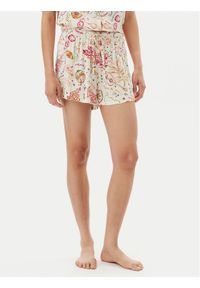 Hunkemöller Szorty piżamowe 302147 Kolorowy Regular Fit. Materiał: wiskoza. Wzór: kolorowy