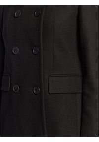 Sisley Płaszcz przejściowy 2BOYLN01M Czarny Regular Fit. Kolor: czarny. Materiał: syntetyk #4