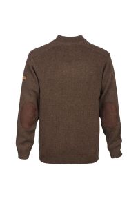 Sweter z zamkiem błyskawicznym PERCUSSION. Kolor: brązowy. Materiał: polar. Sport: outdoor #2