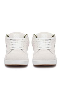 DC Shoes Sneakersy EO-NET DC03260101 Écru. Materiał: zamsz, skóra #5