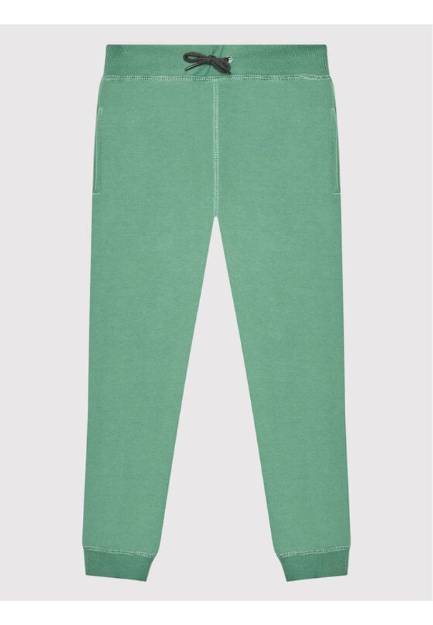 Name it - NAME IT Spodnie dresowe Solid Coloured 13153684 Zielony Regular Fit. Kolor: zielony. Materiał: bawełna, dresówka