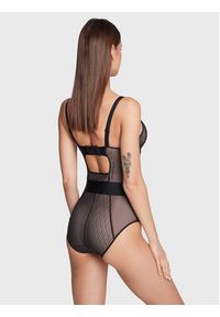 Chantelle Body Smooth Lines C11N70 Czarny. Kolor: czarny. Materiał: syntetyk