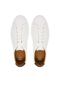 BOSS Sneakersy Kieran 50552853 Écru. Materiał: skóra #3
