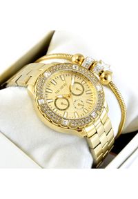 Zestaw damski zegarek Paul Lorens - NAOMI - złoty zt 8527B3-4D1 + bransoletka. Kolor: złoty #1