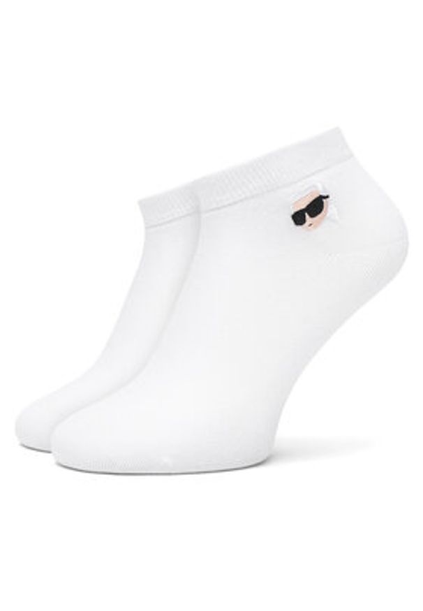 Karl Lagerfeld - KARL LAGERFELD Skarpety krótkie A4M47044 Kolorowy. Materiał: bawełna. Wzór: kolorowy