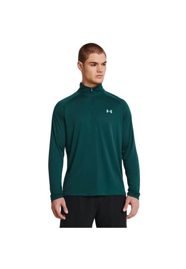 Koszulka treningowa męska Under Armour Tech 2.0. Kolor: niebieski, wielokolorowy. Długość rękawa: długi rękaw. Długość: długie