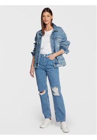 Calvin Klein Jeans Jeansy J20J220209 Niebieski Straight Leg. Kolor: niebieski