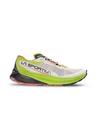 LA SPORTIVA - Buty do biegania męskie La Sportiva La Prodigio. Zapięcie: sznurówki. Kolor: pomarańczowy, żółty, zielony, wielokolorowy, biały. Materiał: syntetyk, tkanina, materiał. Szerokość cholewki: normalna