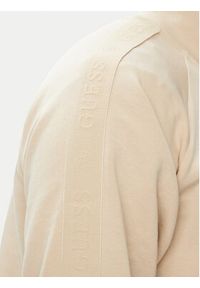 Guess Bluza Z6YQ18 K4964 Beżowy Regular Fit. Kolor: beżowy. Materiał: bawełna #5