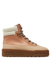Pollini Trzewiki SA21274G0LTH461A Beżowy. Kolor: beżowy. Materiał: skóra #1