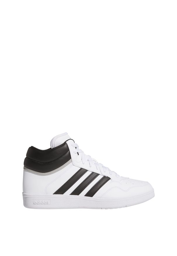 Adidas - Buty Hoops 4.0 Mid. Kolor: czarny, szary, biały, wielokolorowy. Sport: koszykówka