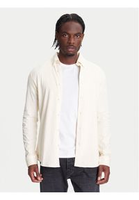 BOSS Koszula Myjersey 50543089 Żółty Slim Fit. Kolor: żółty. Materiał: bawełna