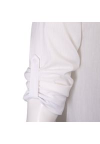 Lekka, Bawełniana Koszula Męska - Pako Jeans - Prosty Krój, Biała. Okazja: na co dzień. Typ kołnierza: button down. Kolor: biały. Materiał: bawełna. Sezon: lato. Styl: casual #2