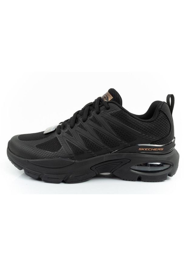 skechers - Buty sportowe męskie Skechers Air Ventura-Revell. Kolor: czarny. Szerokość cholewki: normalna