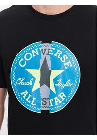 Converse T-Shirt Classic Remix 10025488-A01 Czarny Standard Fit. Kolor: czarny. Materiał: bawełna #5