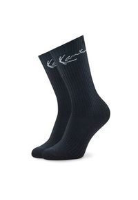 Karl Kani Zestaw 3 par wysokich skarpet unisex Signature 3-Pack Sock 3104005 Kolorowy. Materiał: materiał. Wzór: kolorowy #3