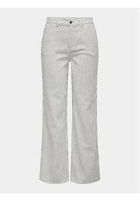 only - ONLY Spodnie materiałowe Merle 15312896 Biały Wide Leg. Kolor: biały. Materiał: bawełna #7
