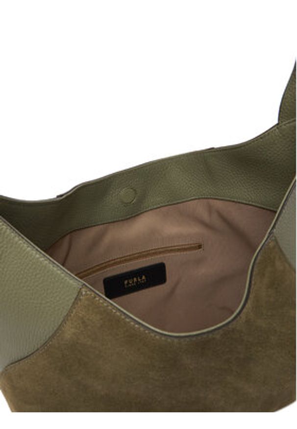 Furla Torebka Lara M WB01900 BX1895 BG 4554S Zielony. Kolor: zielony. Materiał: skórzane