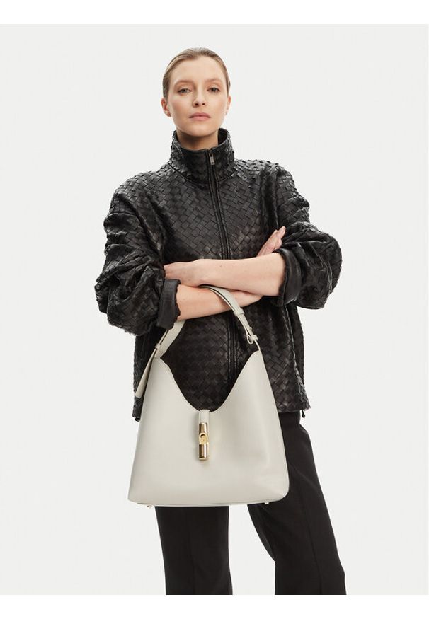 Furla Torebka WB01499 BX3104 1704S Biały. Kolor: biały. Materiał: skórzane