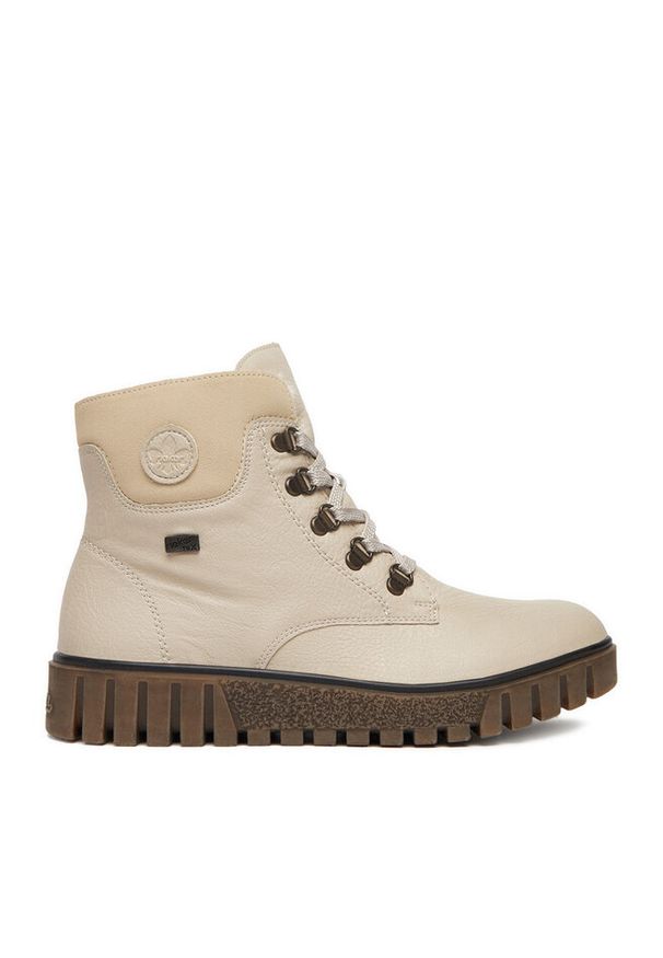 Trzewiki Rieker. Kolor: beżowy
