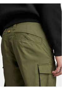 G-Star RAW - G-Star Raw Spodnie materiałowe Core D24309-D387 Zielony Tapered Fit. Kolor: zielony. Materiał: bawełna #3