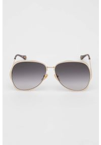 Chloe - Chloé okulary przeciwsłoneczne CH0183S damskie kolor złoty. Kolor: złoty #5