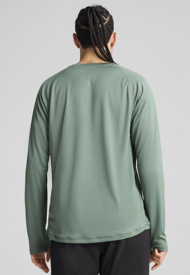 Puma - Męska koszulka z długim rękawem do biegania VELOCITY PUMA Green Moon. Kolor: zielony. Długość rękawa: długi rękaw. Długość: długie. Sport: bieganie