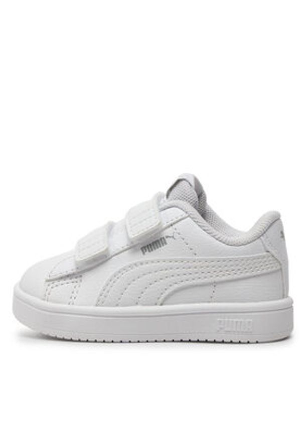 Puma Sneakersy Rickie Classic V Inf 394254-08 Biały. Kolor: biały. Materiał: skóra