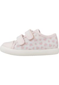 Tenisówki Geox Model B Gisli Girl Kolor Rose. Kolor: różowy. Materiał: tkanina. Sport: turystyka piesza