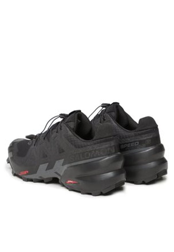 salomon - Salomon Buty do biegania Speedcross 6 L41737900 Czarny. Kolor: czarny. Materiał: syntetyk. Model: Salomon Speedcross
