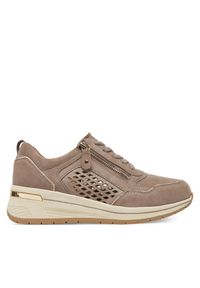 Sneakersy Caprice. Kolor: brązowy #1