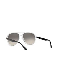 Ray-Ban okulary przeciwsłoneczne kolor biały. Kolor: biały