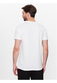 Trussardi Jeans - Trussardi T-Shirt 52T00715 Biały Regular Fit. Kolor: biały. Materiał: bawełna