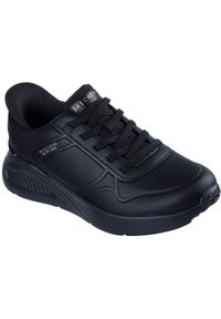 skechers - Adidasy Skechers Uno Lite-floating Steps, Kobiety. Kolor: czarny. Materiał: skóra ekologiczna, materiał