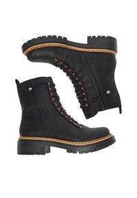 Rieker Trzewiki CEO-72653-00 Czarny. Kolor: czarny. Materiał: syntetyk, materiał #4