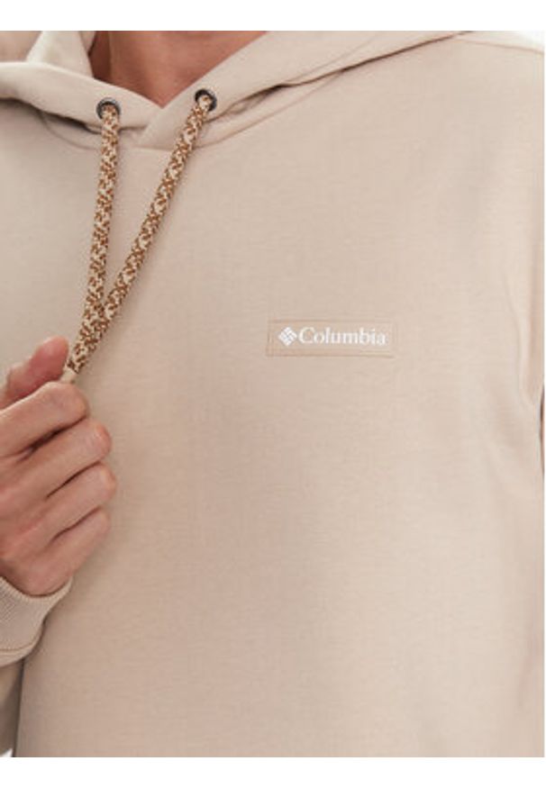 columbia - Columbia Bluza Marble Canyon™ Heavyweight Fleece Hoodie Brązowy Regular Fit. Kolor: brązowy. Materiał: bawełna, syntetyk