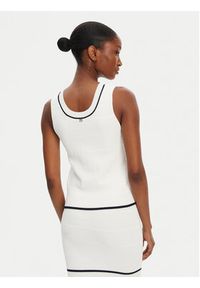 Marciano Guess Bluzka 5RGR03 5640Z Biały Regular Fit. Kolor: biały. Materiał: wiskoza