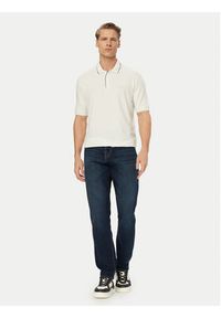 Armani Exchange Polo XM001557 AF10363 U0009 Biały Regular Fit. Typ kołnierza: polo. Kolor: biały. Materiał: bawełna #2