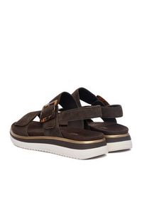Remonte Sandały CEO-D1J62-25 Brązowy ciemny. Kolor: brązowy. Materiał: zamsz, skóra #6