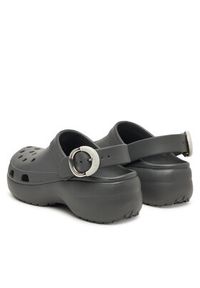 Crocs Klapki Classic Platform Buckle Clog 213230 Szary. Kolor: szary. Obcas: na platformie #4