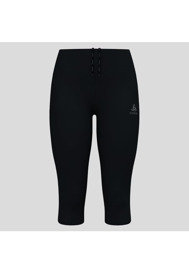 Legginsy 3/4 do biegania damskie Odlo ESSENTIAL. Kolor: czarny
