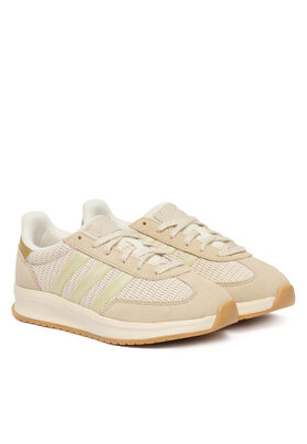 Adidas - adidas Sneakersy Run 70S 2.0 KK3393 Beżowy. Kolor: beżowy. Materiał: zamsz, skóra. Sport: bieganie