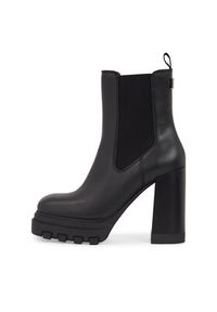 Tommy Jeans Botki Tjw High Heel Chelsea EN0EN02306 Czarny. Kolor: czarny. Materiał: skóra #2