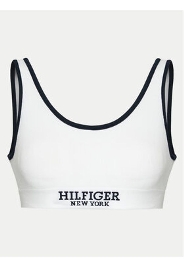 TOMMY HILFIGER - Tommy Hilfiger Biustonosz top UW0UW05217 Biały. Kolor: biały. Materiał: bawełna