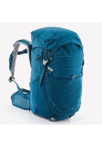 quechua - Plecak turystyczny dla dzieci Quechua MH500 28 l. Kolor: wielokolorowy, turkusowy, niebieski. Materiał: materiał. Styl: młodzieżowy