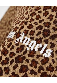 PALM ANGELS - Spodnie dresowe w zwierzęcy print. Kolor: brązowy. Materiał: dresówka. Wzór: motyw zwierzęcy, nadruk #5