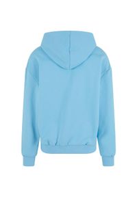 Urban Classics - Męska Bluza Ultra Heavy Oversized Hoodie. Kolor: niebieski